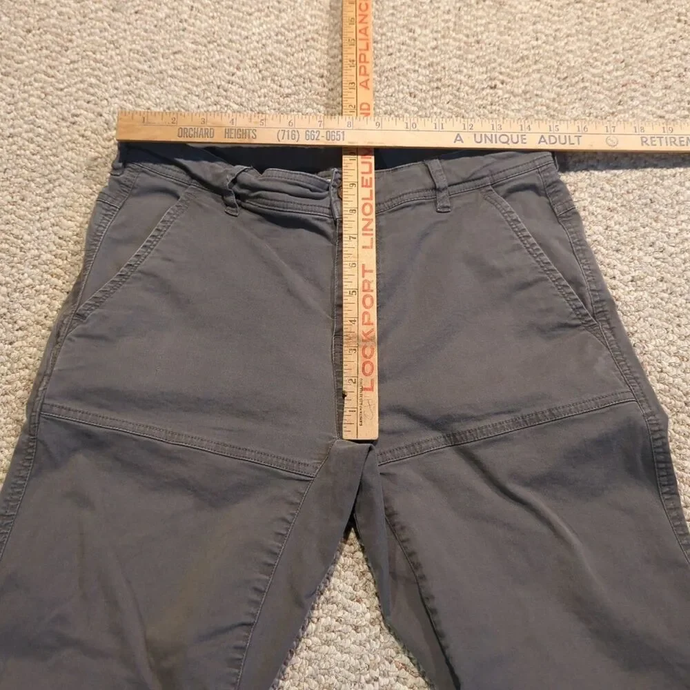 Tentree Twill Everyday Jogger Pants Mens 31 Gray Casual Chino Organic